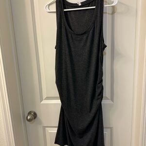 Pinkblush Charcoal Gray Sleeveless Dress